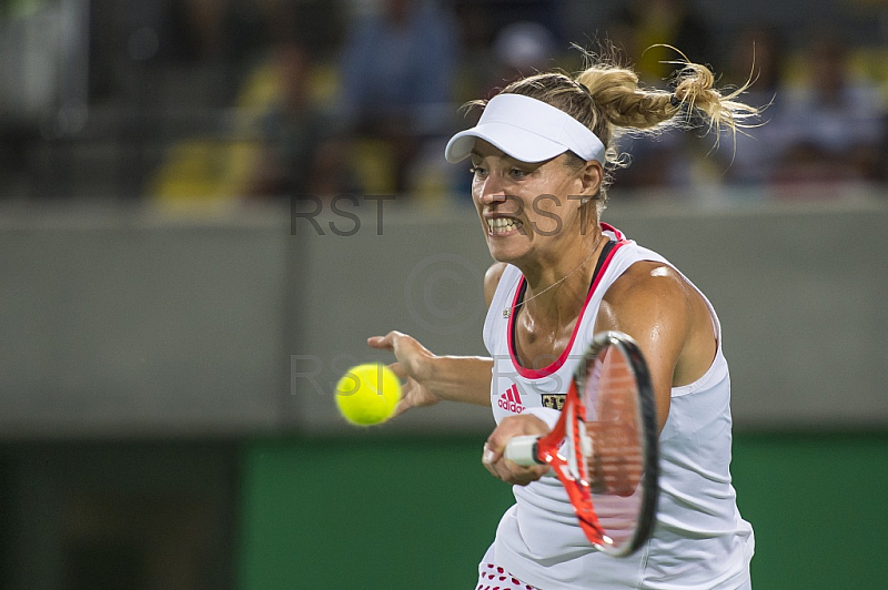 BRA, Olympia 2016 Rio, Tennis, Finale Monica Puig (PUR) vs. Angelique Kerber (GER) 