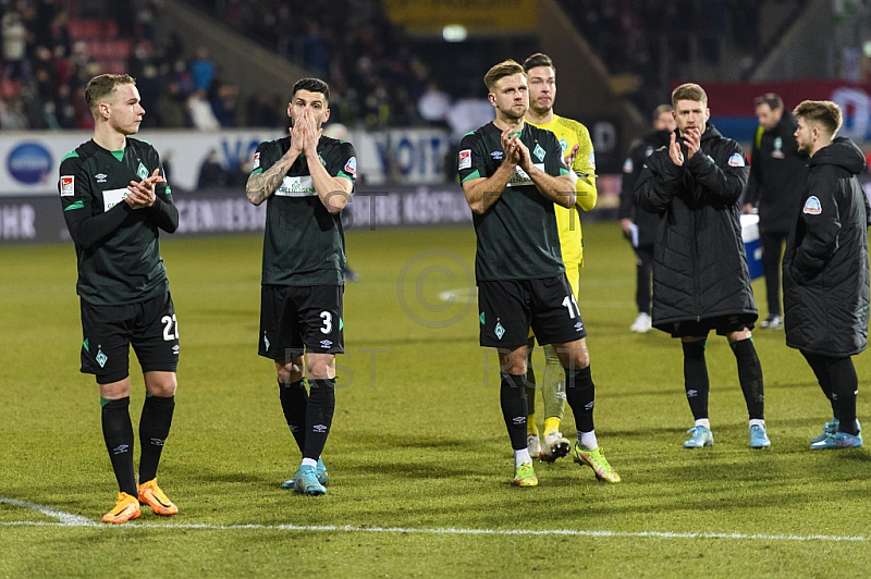 GER, DFB, 2.BL., 1. FC Heidenheim vs. SV Werder Bremen