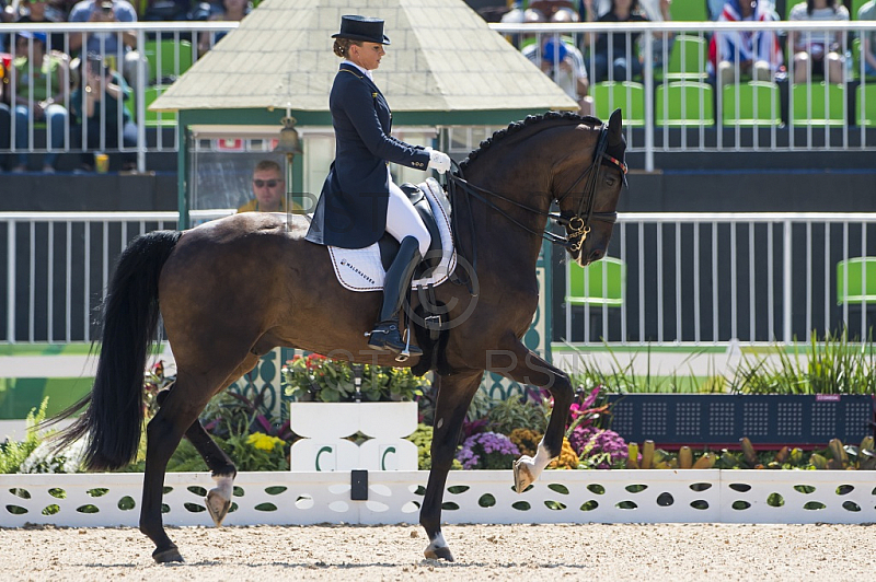 BRA, Olympia 2016 Rio, Reitsport , Dressur EInzel Grand Prix Kuer