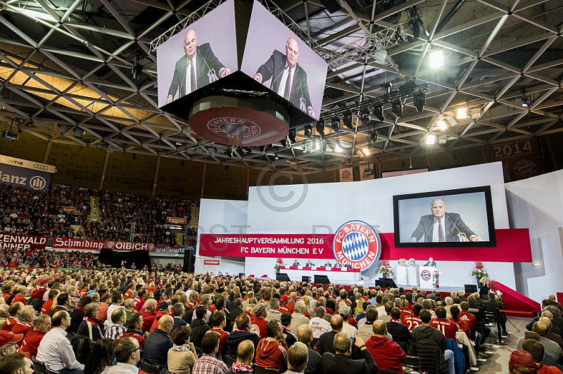 GER, FC Bayern Jahreshauptversammlung 2016