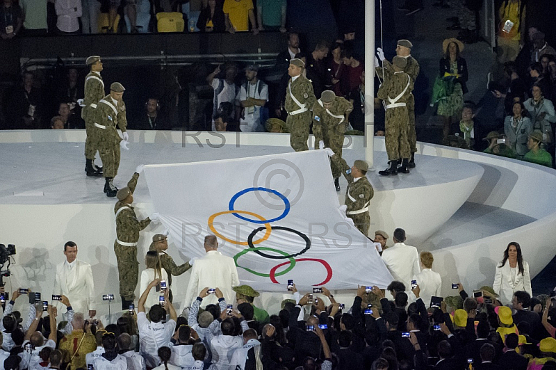 BRA, Eroeffnungsfeier Olympia 2016 - Rio