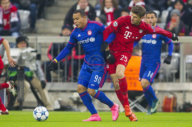 GER, UEFA CL,  FC Bayern Muenchen (GER) vs. Olympiacos FC (GRE)