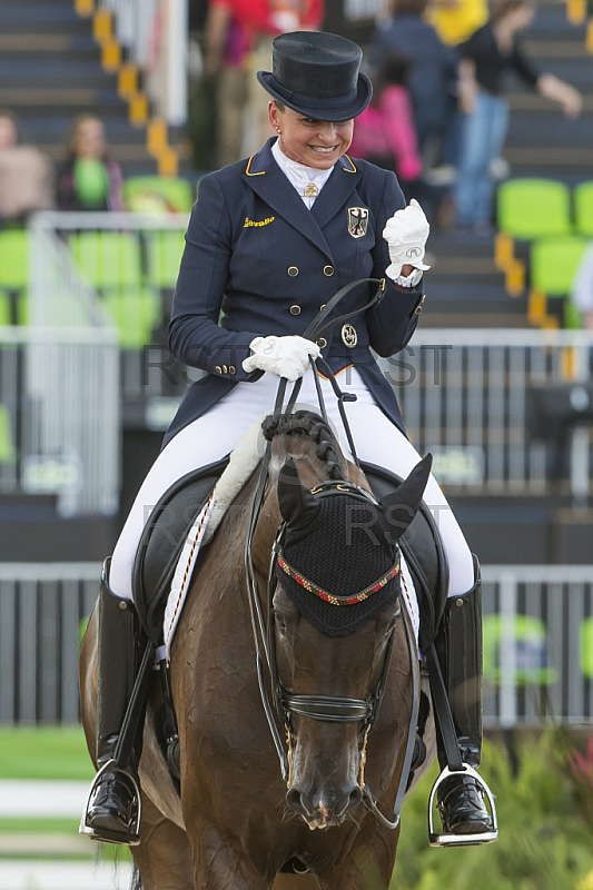 BRA, Olympia 2016 Rio, Reitsport , Dressur Mannschaft Grand Prix Spezial