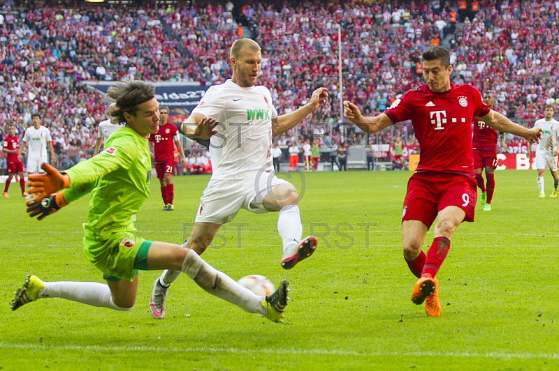 GER, 1.FBL,  FC Bayern Muenchen vs. FC Augsburg