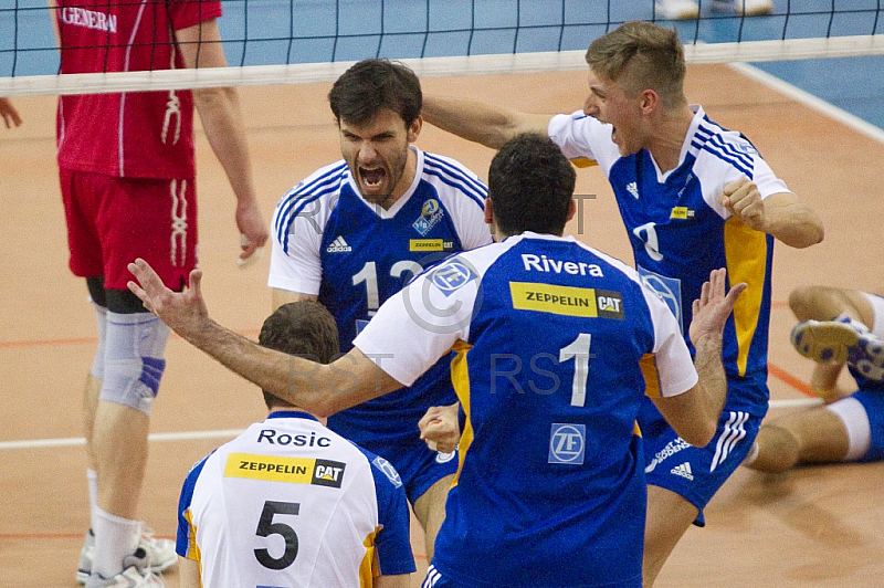 GER, 1.BL Volleyball Play Off, Generali Haching vs. VfB Friedric