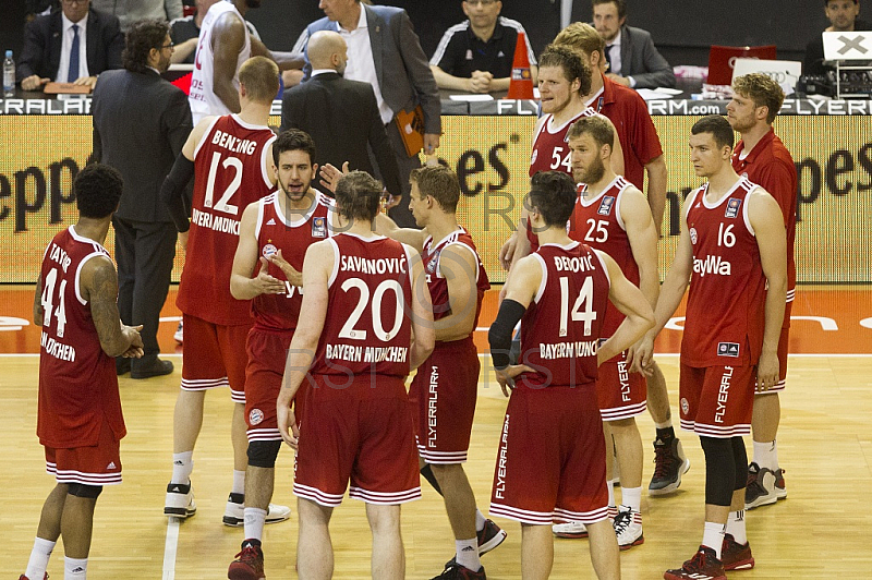 GER, Beko BBL Playoff Finale , FC Bayern Muenchen vs. Brose Baskets Bamberg