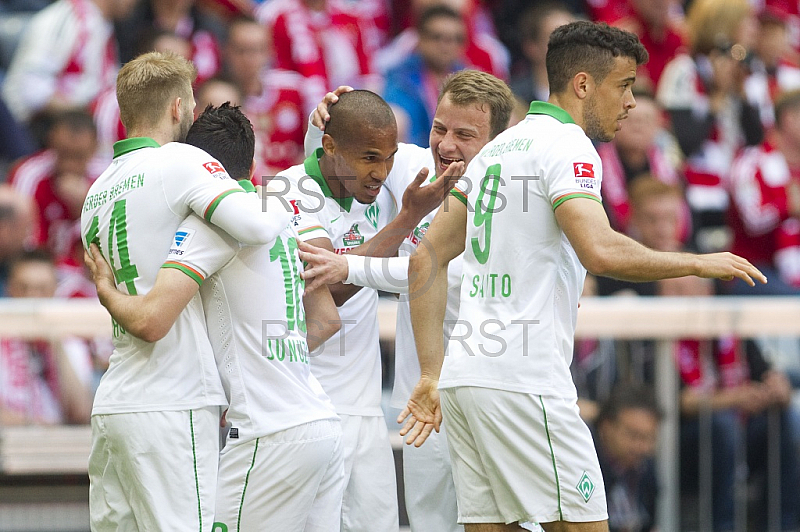 GER, 1.FBL,  FC Bayern Muenchen vs. SV Werder Bremen