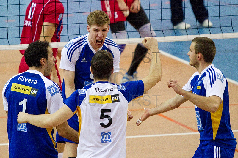 GER, 1.BL Volleyball, Generali Haching vs. VfB Friedrichshafen