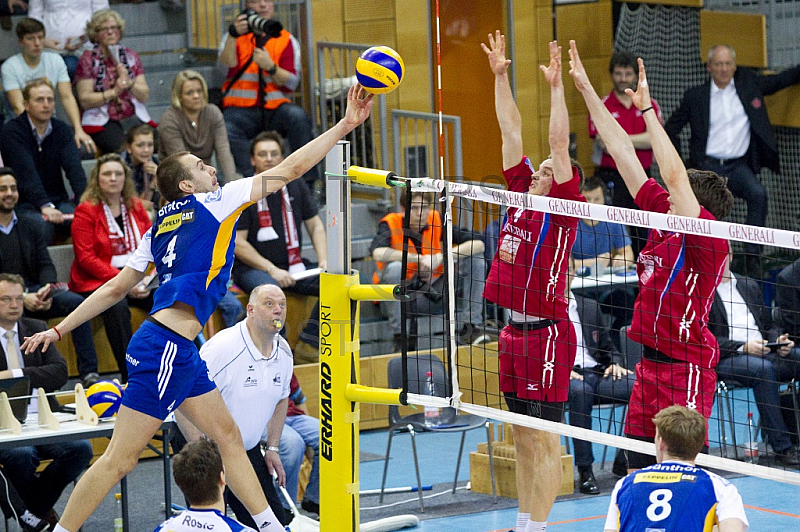 GER, 1.BL Volleyball Play Off, Generali Haching vs. VfB Friedric
