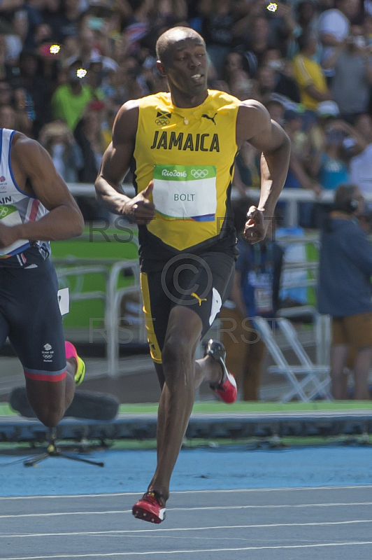 BRA, Olympia 2016 Rio, Leichtathletik 100 Meter Vorlauf