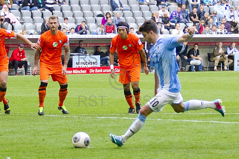 GER, 2.FBL, TSV 1860 Muenchen vs. FC Erzgebirge Aue