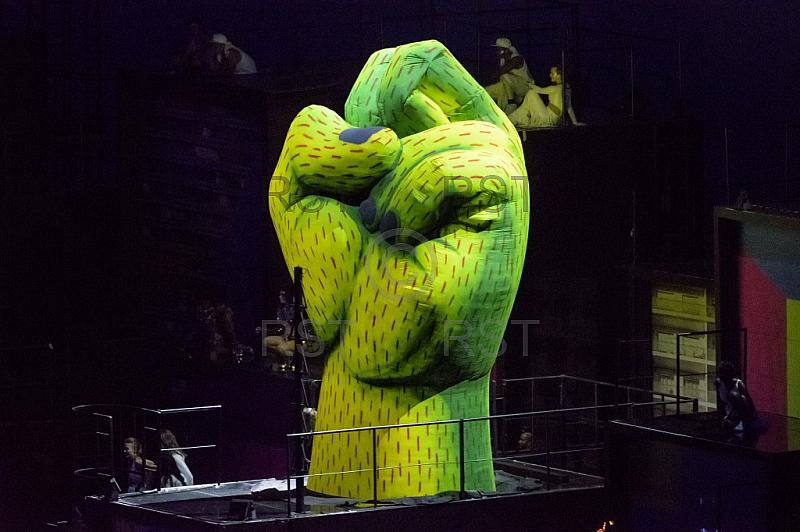 BRA, Eroeffnungsfeier Olympia 2016 - Rio