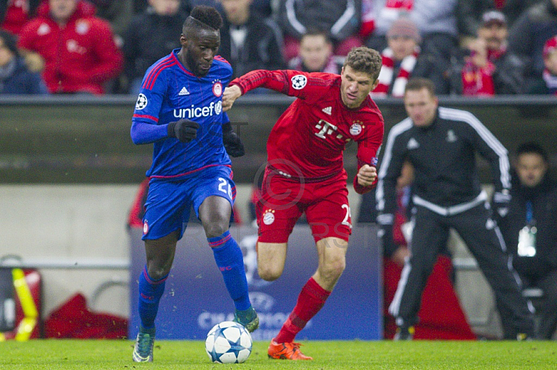 GER, UEFA CL,  FC Bayern Muenchen (GER) vs. Olympiacos FC (GRE)