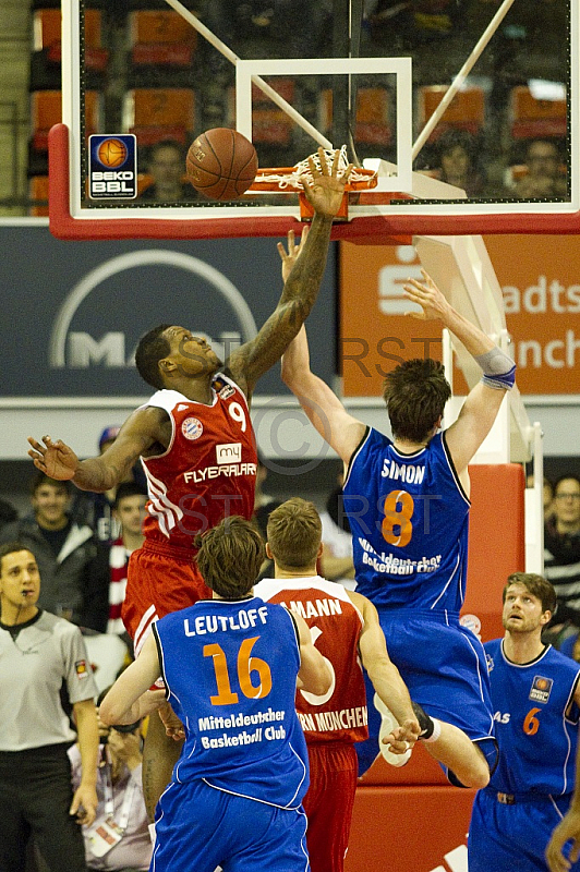 GER, Beko BBL, FC Bayern Muenchen vs. Mitteldeutscher BC