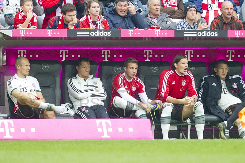 GER, 1.FBL,  FC Bayern Muenchen vs . VfL Wolfsburg