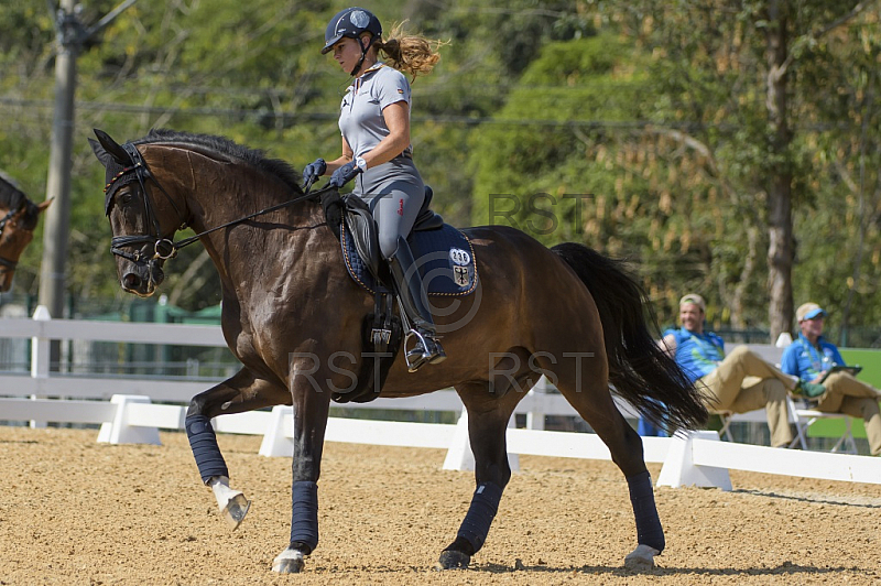 BRA, Olympia 2016 Rio, Pferdesport Dressur - Vielseitigkeitsreiten Tag 1 