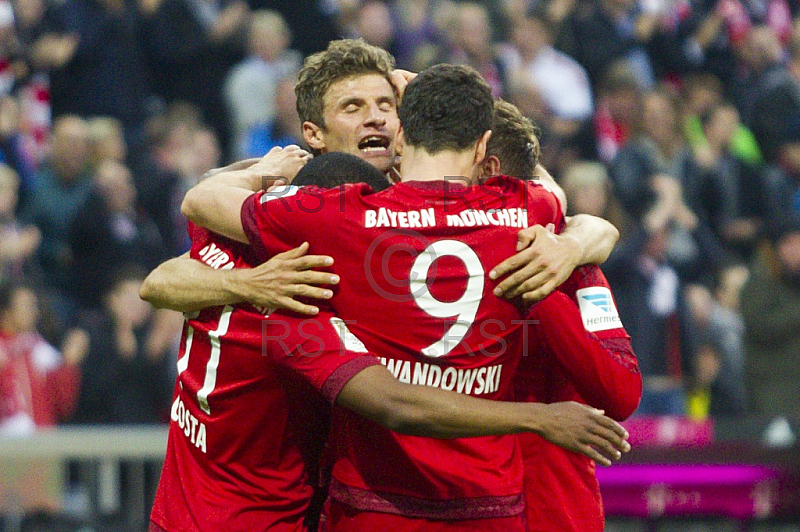GER, 1.FBL,  FC Bayern Muenchen vs. Borussia Dortmund