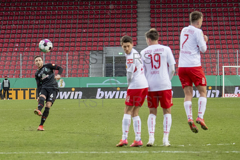 GER, DFB Pokal Viertelfinale, SSV Jahn Regensburg vs. SV Werder Bremen