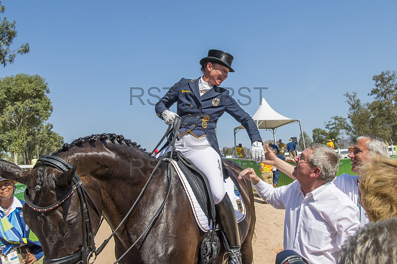 BRA, Olympia 2016 Rio, Reitsport , Dressur EInzel Grand Prix Kuer