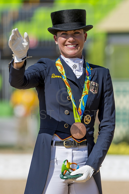 BRA, Olympia 2016 Rio, Reitsport , Dressur EInzel Grand Prix Kuer