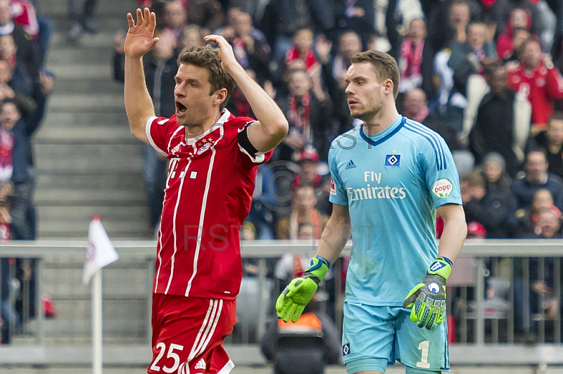 GER, 1.FBL,  FC Bayern Muenchen vs. Hamburger SV