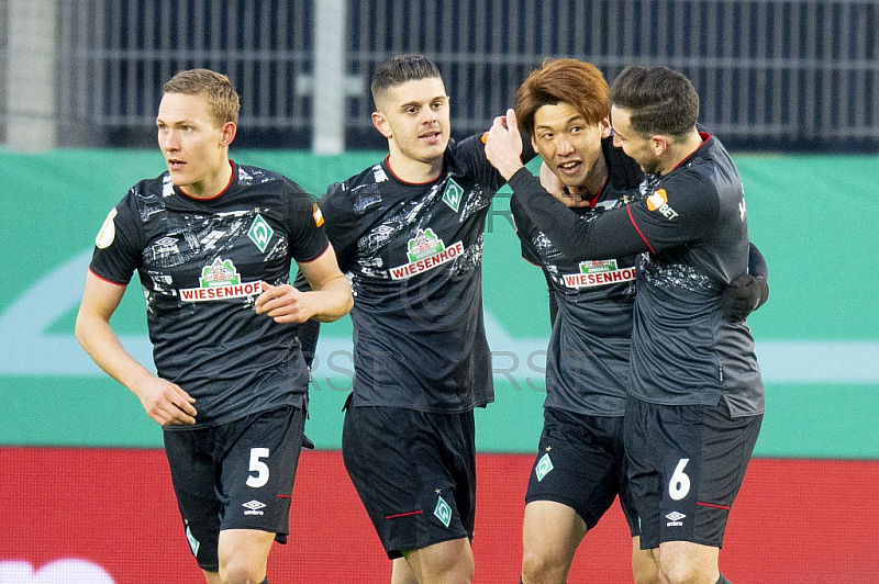 GER, DFB Pokal Viertelfinale, SSV Jahn Regensburg vs. SV Werder Bremen