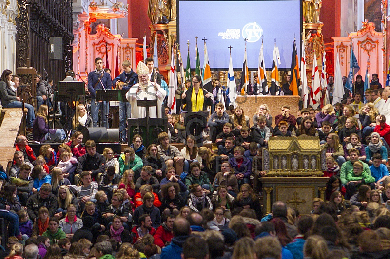 GER, Jugendkorbinianswallfahrt mit Erzbischof Kardinal Reinhard Marx GER, Jugendkorbinianswallfahrt mit Erzbischof Kardinal Reinhard Marx
