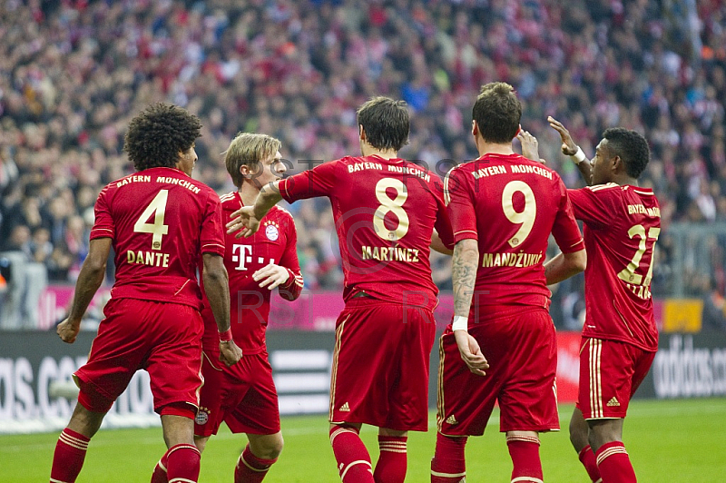 GER, 1.FBL,  FC Bayern Muenchen vs. Hannover 96