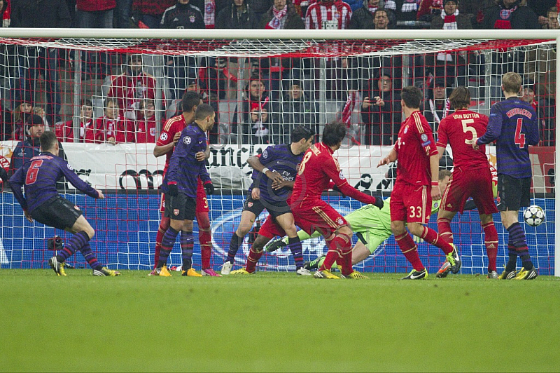 GER, UEFA CL, FC Bayern Muenchen vs. FC Arsenal London