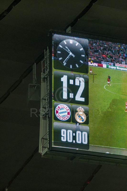 GER, UEFA CL, FC Bayern Muenchen (GER) vs Real Madrid (ESP)

