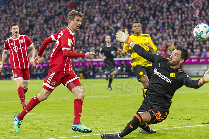 GER, 1.FBL,  FC Bayern Muenchen vs. Borussia Dortmund