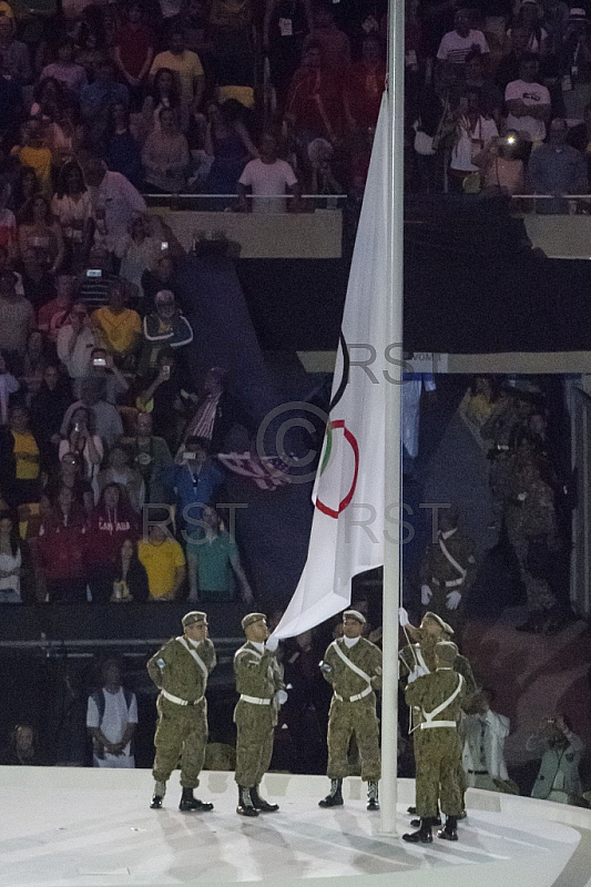 BRA, Eroeffnungsfeier Olympia 2016 - Rio