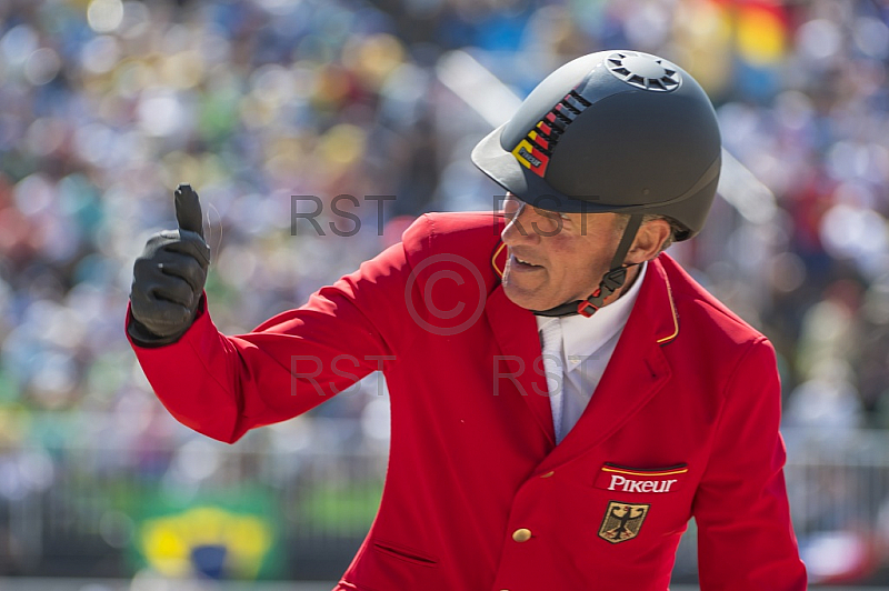 BRA, Olympia 2016 Rio, Reitsport , Team Springen Finale
