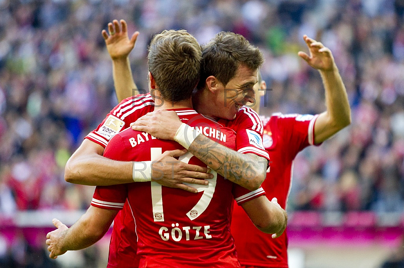 GER, 1.FBL,  FC Bayern Muenchen vs . 1. FSV Mainz 05