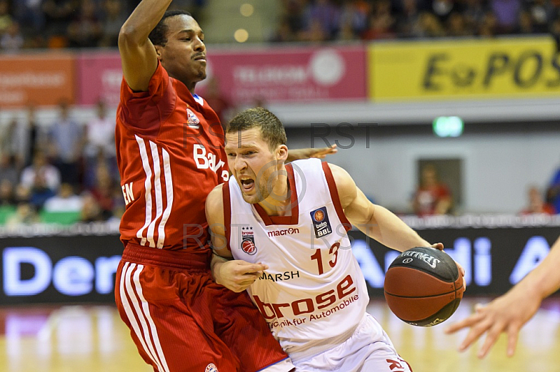 GER, Beko BBL Halbfinale Spiel 2  , FC Bayern Muenchen vs. Brose Baskets Bamberg