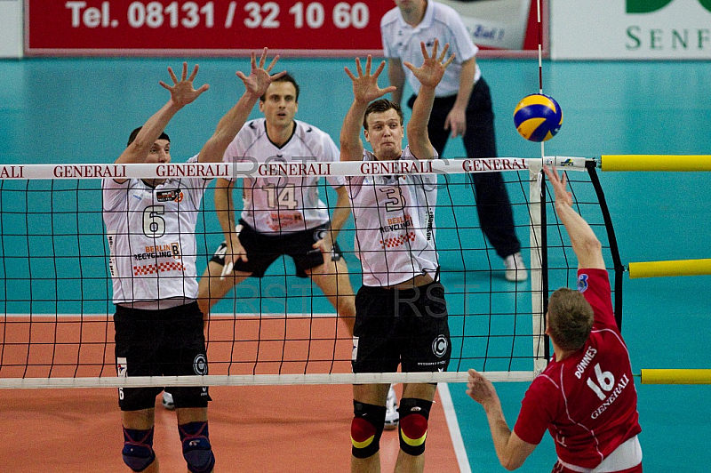 GER, 1.BL Volleyball, Generali Haching vs. Berlin Recycling Voll