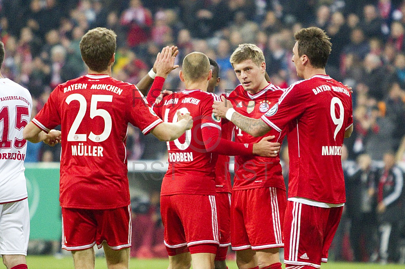 GER, DFB Pokal, FC Bayern Muenchen vs. 1. FC Kaiserslautern