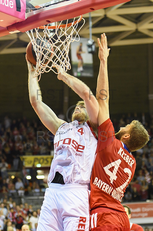 GER, Beko BBL Halbfinale Spiel 2  , FC Bayern Muenchen vs. Brose Baskets Bamberg GER, Beko BBL Halbfinale Spiel 2  , FC Bayern Muenchen vs. Brose Baskets Bamberg