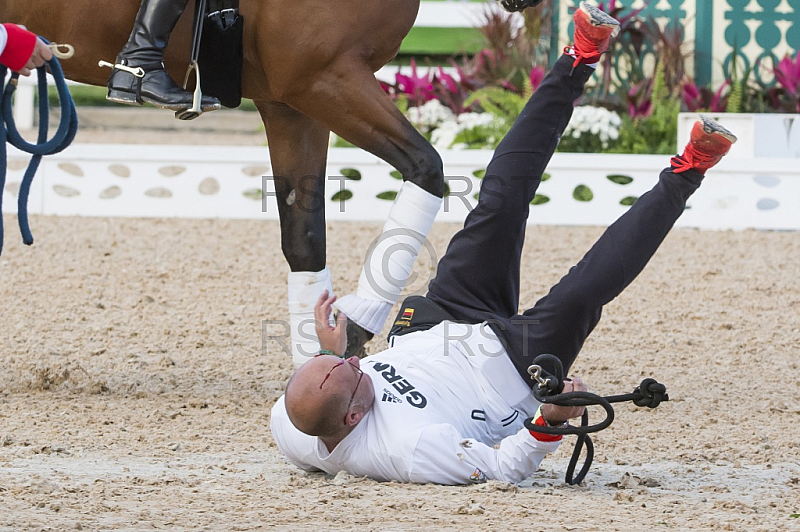 BRA, Olympia 2016 Rio, Reitsport , Dressur Mannschaft Grand Prix Spezial Siegerehrung 