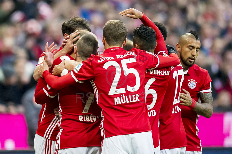 GER, 1.FBL,  FC Bayern Muenchen vs. VfL Wolfsburg