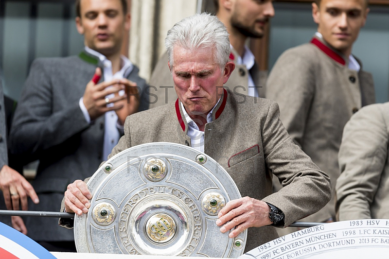 GER, FC Bayern Muenchen Meisterfeier auf dem Marienplatz