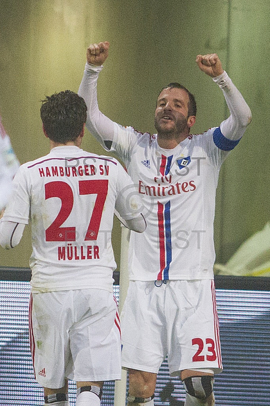 GER, 1.FBL,  FC Augsburg vs. Hamburger SV