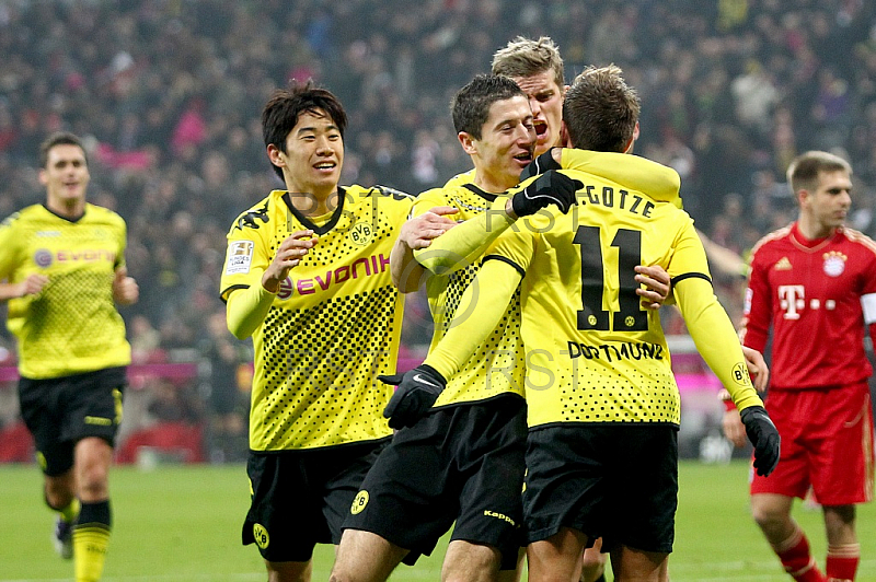 GER, 1.FBL,  FC Bayern Muenchen vs. Borussia Dortmund