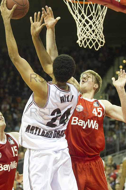 GER, Beko BBL, FC Bayern Muenchen vs. Artland Dragons
