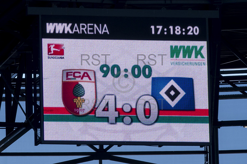 GER, 1.FBL,  FC Augsburg  vs. HSV