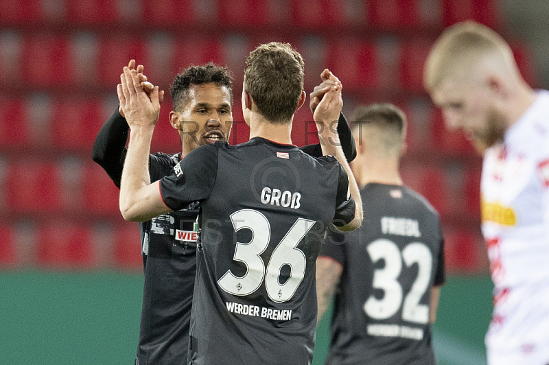 GER, DFB Pokal Viertelfinale, SSV Jahn Regensburg vs. SV Werder Bremen