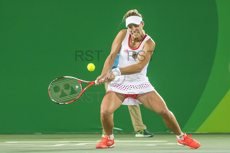 BRA, Olympia 2016 Rio, Tennis, Finale Monica Puig (PUR) vs. Angelique Kerber (GER) 