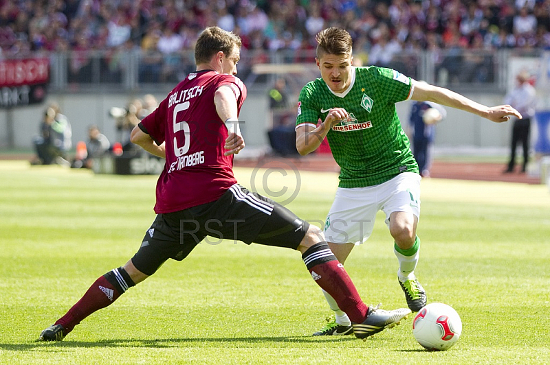 GER, 1.FBL, 1. FC Nuernberg vs Werder Bremen