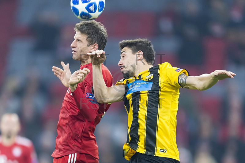GER, UEFA CL, FC Bayern Muenchen (GER) vs AEK Athen (GRC)