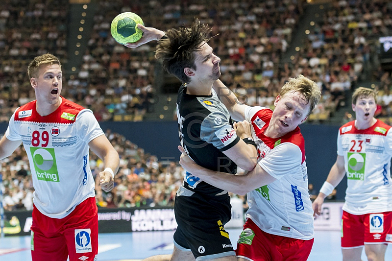 GER, Handball Laenderpiel Herren, Deutschland vs Norwegen